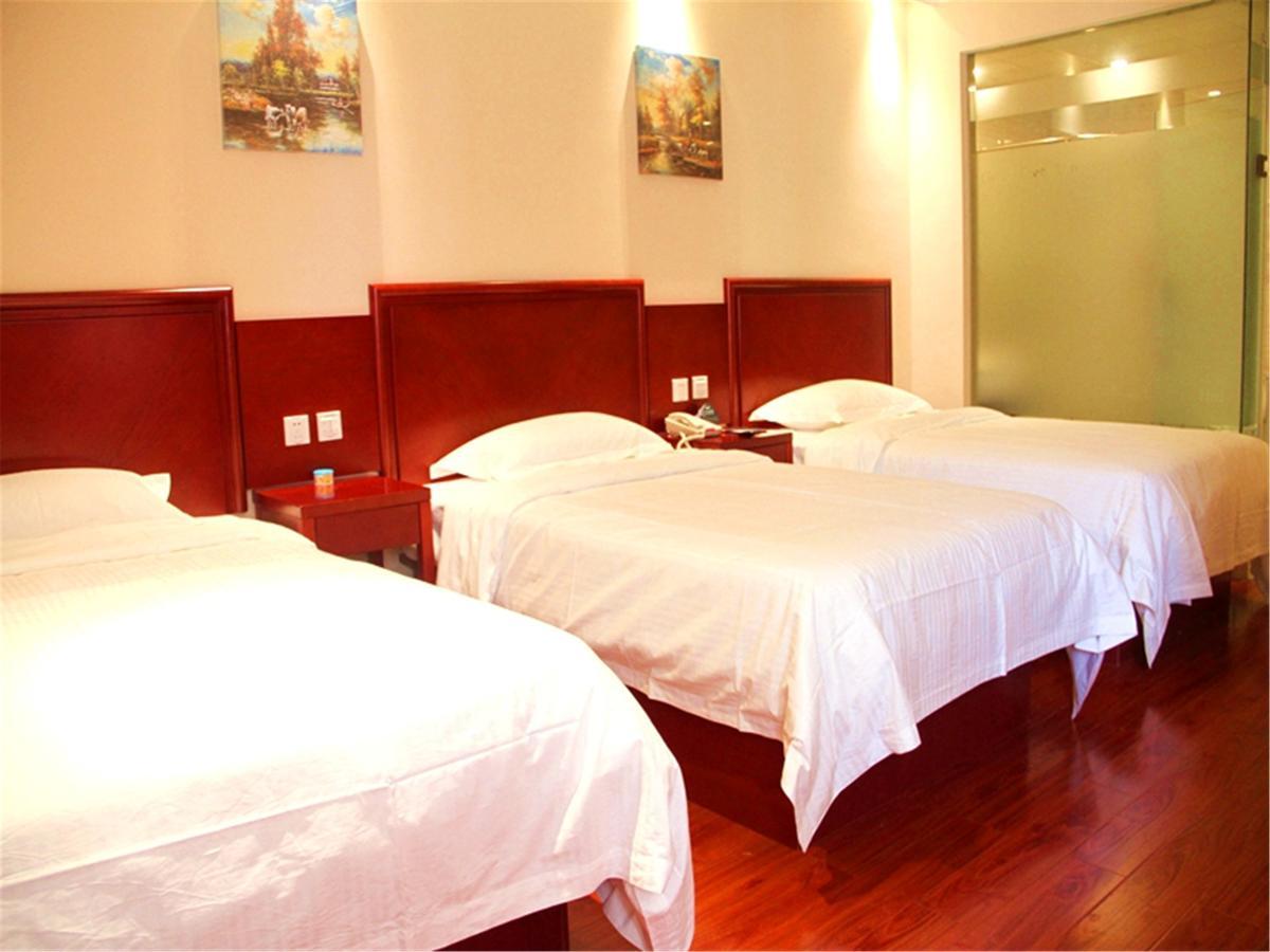 Greentree Inn Jiangsu Wuxi Jiangyin Zhouzhuang Shiji Avenue Business Hotel Buitenkant foto