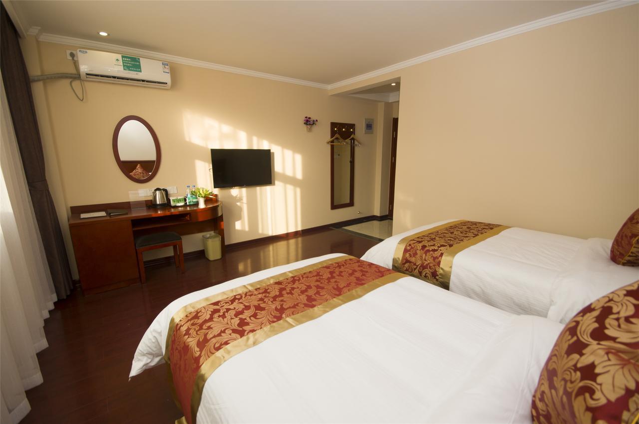 Greentree Inn Jiangsu Wuxi Jiangyin Zhouzhuang Shiji Avenue Business Hotel Buitenkant foto